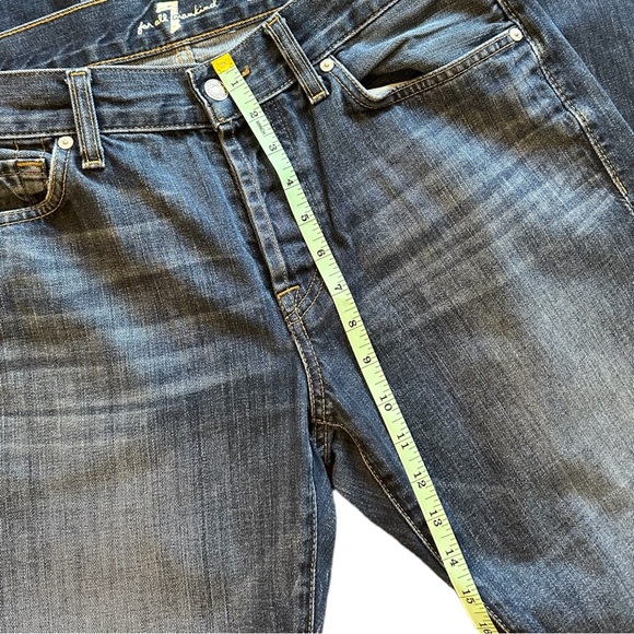 7 for all Mankind Standard Button-fly Denim Jeans - Picture 5 of 6
